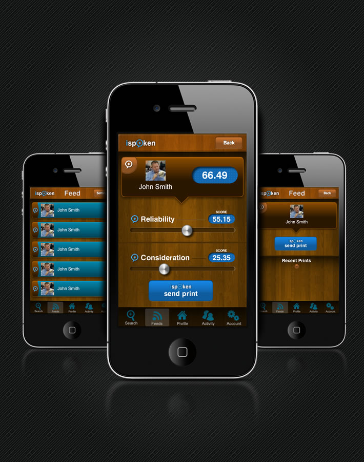 iSpoken - Social Networking iPhone App