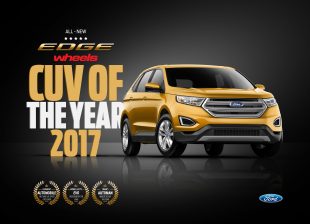 Ford All-New Edge Wheels CUV of the Year 2017 Award